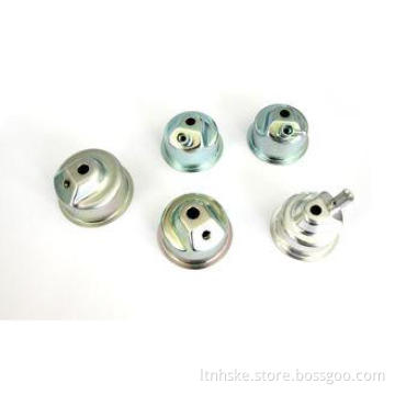 Drilling Stamping Parts Of Float Chamber With Zinc Or Chrom